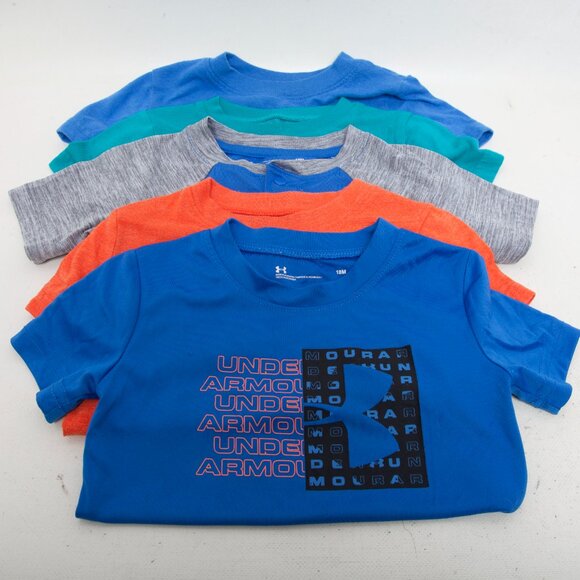 Under Armour Baby Boy short sleeve Shirts Lot – 18 Months – Set of 5 tshirts - Picture 5 of 5